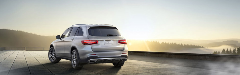Rear view of the GLC-Class